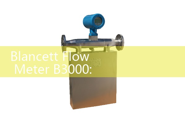 Blancett Flow Meter B3000: Sourcing Pulse-to-Analog Fluid Converter Calibration