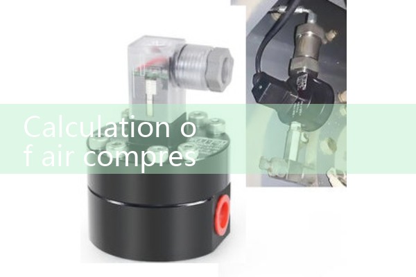 Calculation of air compressor flow rate