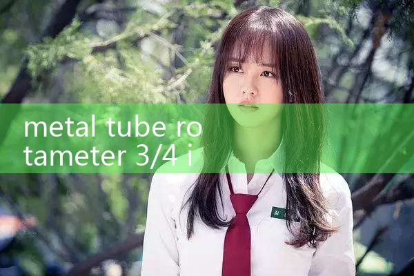 metal tube rotameter 3/4 inch|turbine flow meter